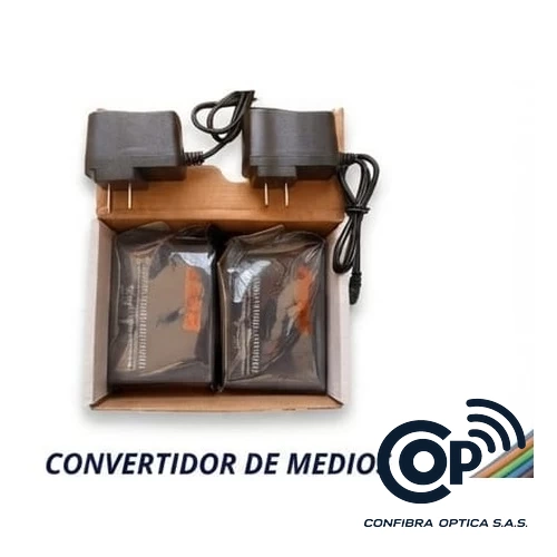 Convertidor de Medios 10/100/1000 (20KM)