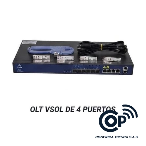 OLT VSOL de 4 Puertos